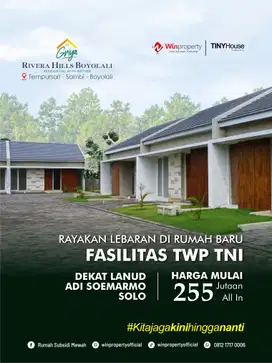 RUMAH NON DINAS DEKAT LANUD ADISOEMARMO