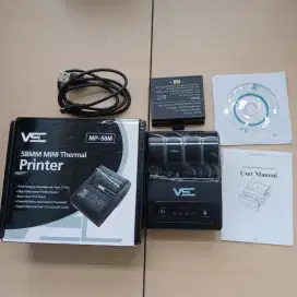 Printer thermal mini wireless bluetooth