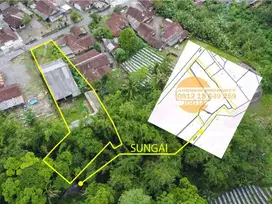 Jual Tanah Dapat Rumah View Gunung Belakang Sungai Jalan 2 Mobil