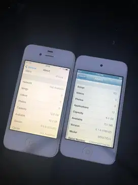 Iphone 4s dan ipod touch 2