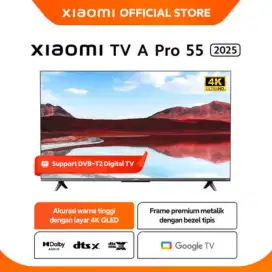 Xiaomi GTV A Pro 55inc 4K Qlead Ready Stock