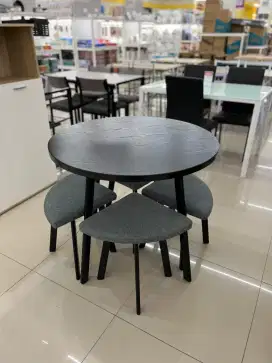 meja kursi makan set minimalis