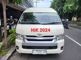 TOYOTA HIACE COMMUTER 3.0 DISEL NIK 2024 TANPA INDEN SURABAYA
