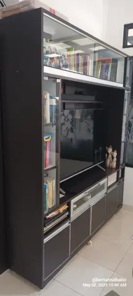 Rak TV dan Buku 180 x 40 x 200