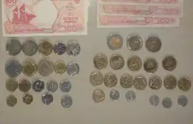 jual uang kertas dan koin