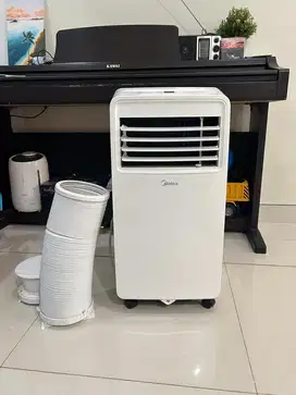 AC Portable Midea MPHA-05CRN7 1/2 0,5 PK Mulus Normal Bersih Murah