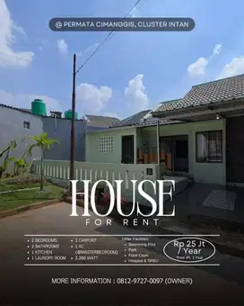Rumah Disewakan di Permata Cimanggis