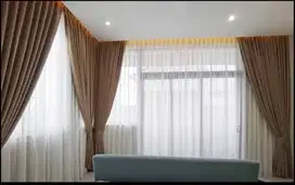 Dijual Gorden Tirai Roller Blind/Roll/Vertical/Vertikal Gordyn Hordeng