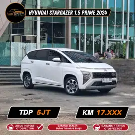 2024 Hyundai Stargazer 1.5 Prime Starlink Non Captain Seat CVT Putih