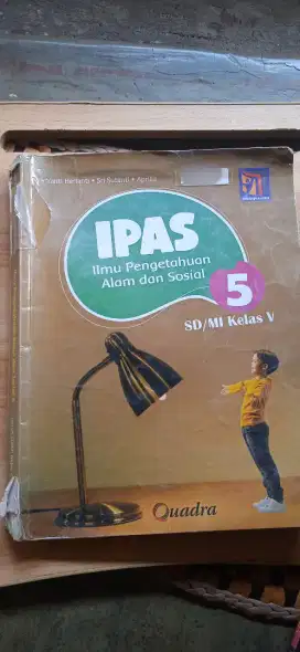 Buku IPAS Kls. 5 penerbit Quadra