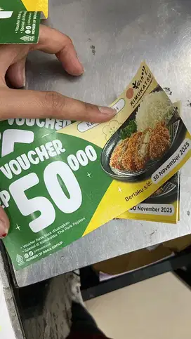 Sisa ga banyak voucher makan di kimukatsu