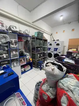 Jual / Oper Usaha Laundry Beserta Isi