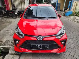 TOYOTA NEW AGYA 1.2 S GR MANUAL THUN 2021 MERAH SURABAYA
