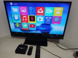 Toshiba LED TV 32 inch Bonus Android smart Box