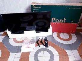 TV LED ANDROID CHANGHONG 32in Ok Google Digital TV Netflik Mulussss