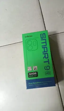Infinix smart 9 masih segel 3+3/64