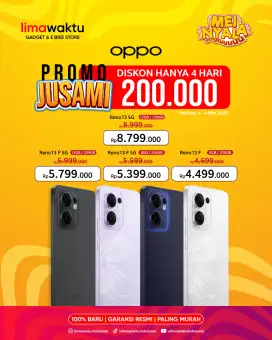 PROMO OPPO RENO 13F