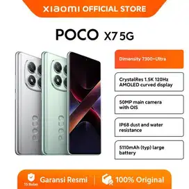 XIAOMI POCO X7 5G (8/256) BARU PROMO RESMI