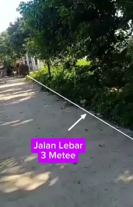 JUAL TANAH STRATEGIS NEMPEL JLN MOBIL