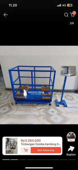 Jual timbangan kambing digital