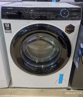 MESIN CUCI FRONT LOADING AQUA FQW 850BF UNIT BARU