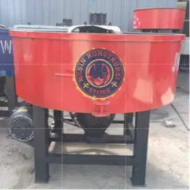 MESIN MIXER MOLEN PENGADUK SEMEN MANGKOK PANCI 550 LITER/1.3M 7.5KW EL