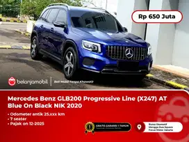 [KM ANTIK] Mercedes Benz GLB200 Progressive Line 7 Seater AT 2020/2021