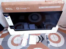 TV LED TCL Google TV ANDROID 43IN UHD 4K DIGITAL TV MULUS SEPERTI BARU