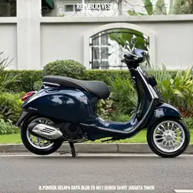 Piaggio Vespa Sprint 150 3V Th 2015 Warna Navy Good Condition