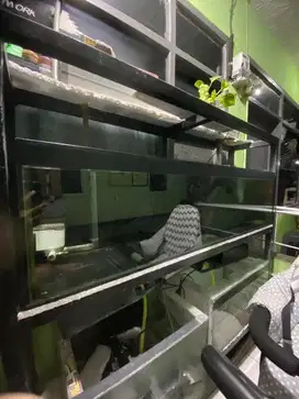 Aquarium / Tank ukuran 120x30x30 full 8mm
