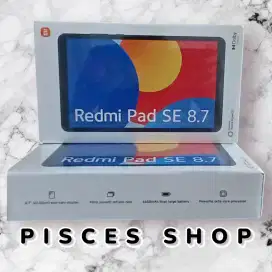REDMI PAD SE Wifi 8.7 RAM 4/128 NEW Segel Garansi Resmi 1 Tahun