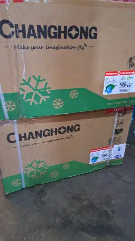 Dijual outdoor AC baru merk CHANGHONG 1/2PK