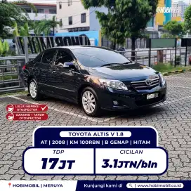 Corola altis v 1.8 at 2008 garanai mesin