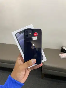 IPHONE 12 64GB INTER FULLSET MULUS NO MINUS BERGARANSI