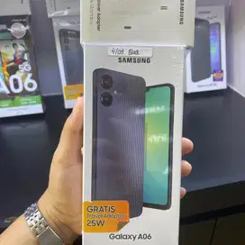 SAMSUNG GALAXY A06 4/128Gb Black New - MEGAFONE SELULAR INDONESIA