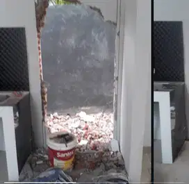 Jasa harian tukang bangunan & service elektronik