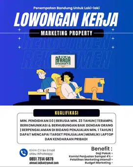 Loker Marketing Bandung Jawa Barat