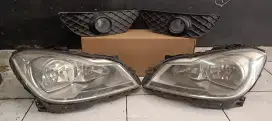 Lampu Depan Head Lamp Mercy C200 W204 Dan Velg + Ban 215/60/R16