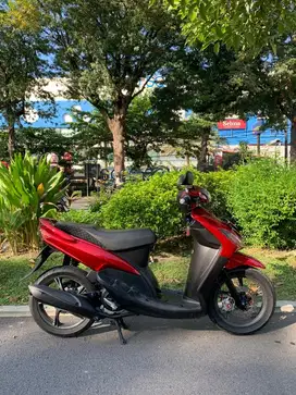 YAMAHA MIO 2009 MERAH MAZDA FULL BARU RESTO MOD