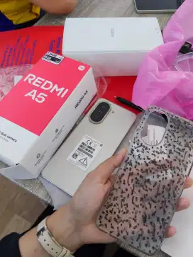 Second Xiaomi Redmi A5 4/128GB baru pakai 3 hari