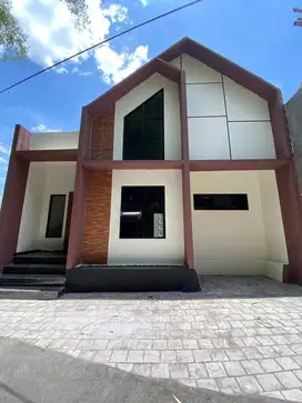 Rumah Scandinavian Modern dekat Pasar Godean