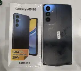 second A15 5G 8/256GB imei 95172 hrg 2200 no charger