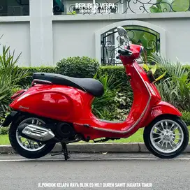 Dijual Cepat Piaggio Vespa SPRINT 150 3V Tahun 2015 Warna MERAH