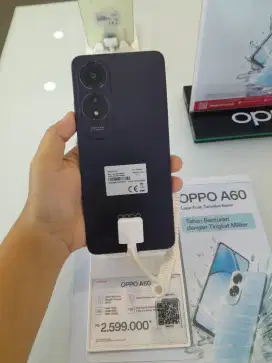 New promo potongan harga Oppo A60 8+8/128 NFC fre aksesoris