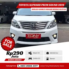 Toyota Alphard 2.4 SC Premium Sound 2014