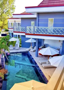 Hotel Di Gili Trawangan,Lombok,Nusa Tenggara Barat-View Laut