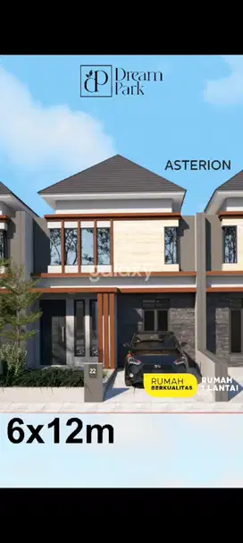 DREAM PARK RESIDENCE Rumah Modern Minimalis Berada diujung MERR