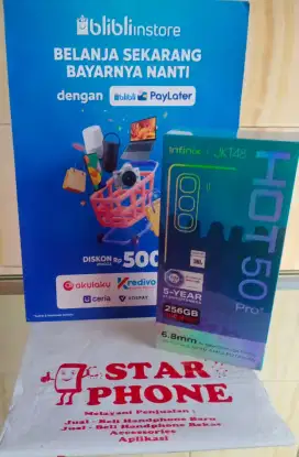 Infinix hot 50 pro plus 8/256 new