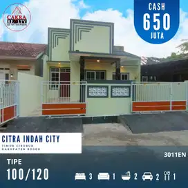 Dijual rumah dicitra indah city bogor rumah siap huni full renovasi