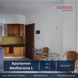 DIJUAL MURAH APARTEMEN MEDITERANIA 1 TOWER CATELLYA 2BR HOOK JKT BARAT